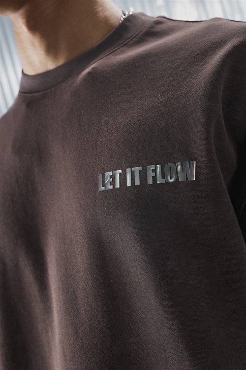 Wholesale Mens Brown T-Shirt 
