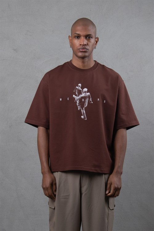 Wholesale Mens Brown T-Shirt