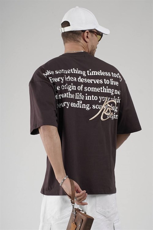 Wholesale Mens Brown T-Shirt