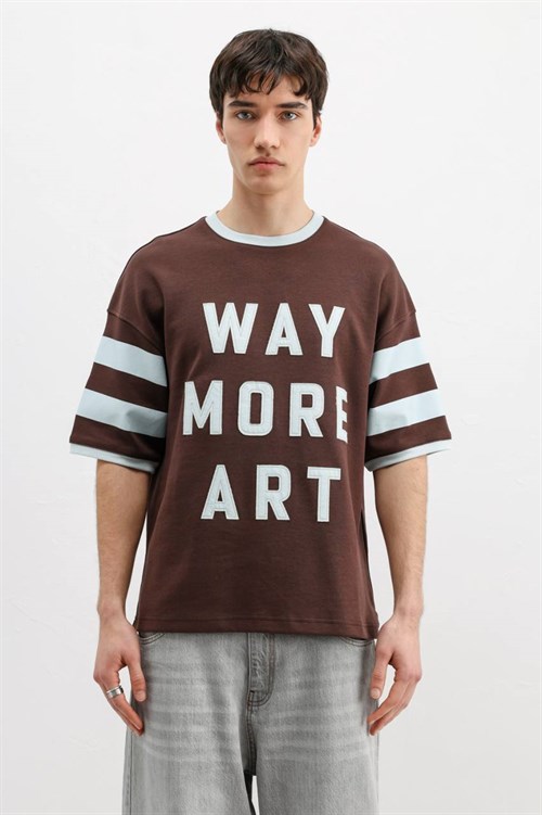 Wholesale Mens Brown T-Shirt
