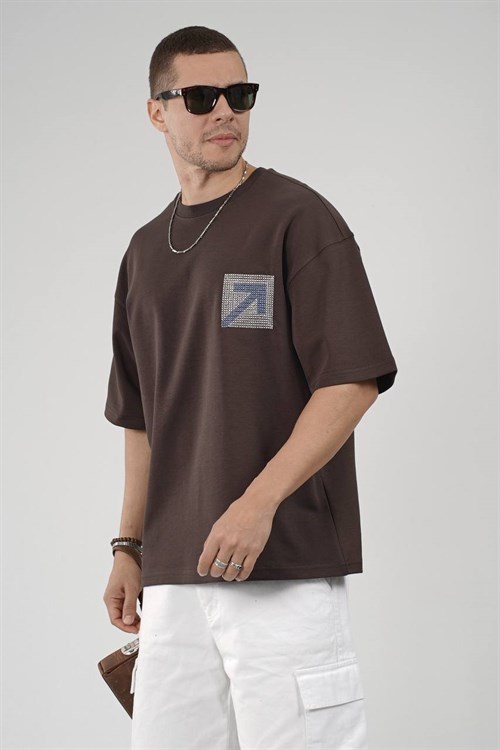Wholesale Mens Brown T-Shirt