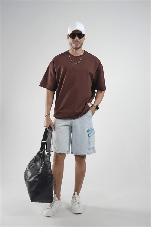 Wholesale Mens Brown T-Shirt