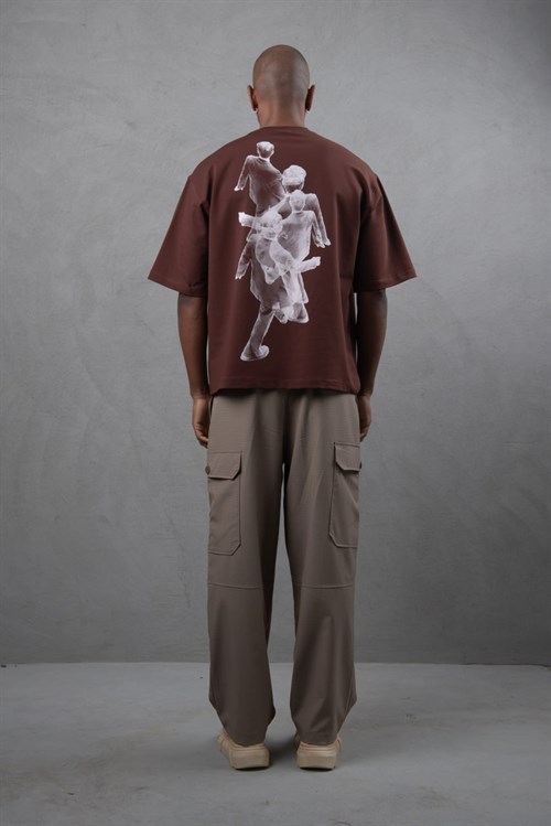 Wholesale Mens Brown T-Shirt