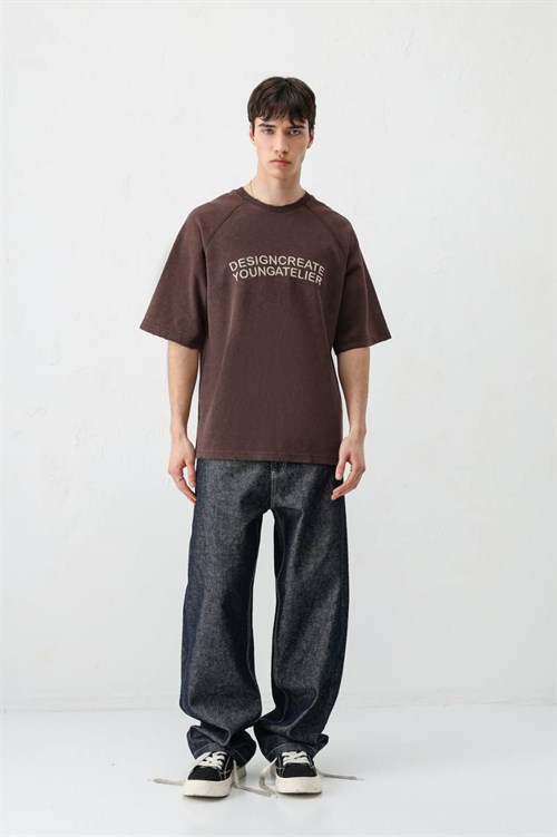 Wholesale Mens Brown T-Shirt