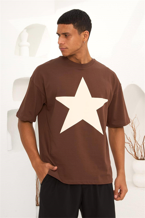 Wholesale Mens Brown T-Shirt