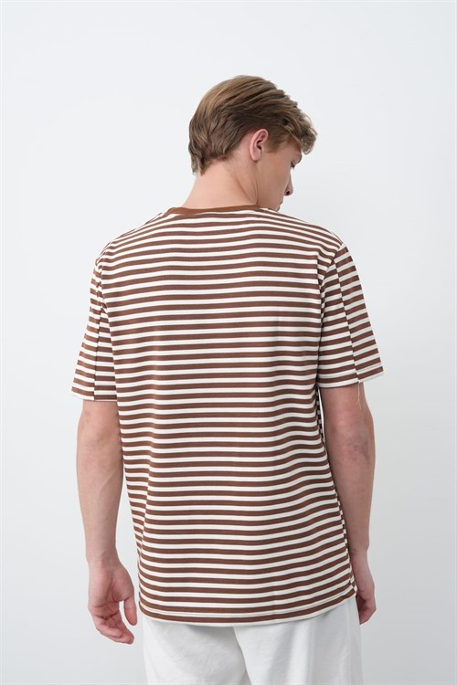 Wholesale Mens Brown T-Shirt