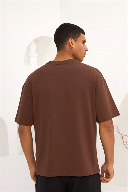 Wholesale Mens Brown T-Shirt