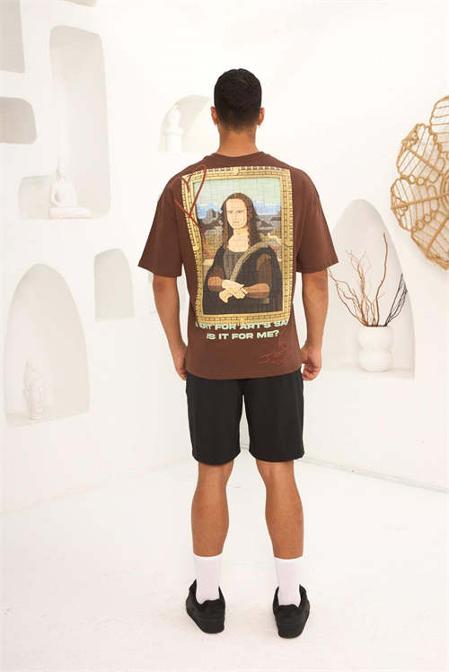 Wholesale Mens Brown T-Shirt