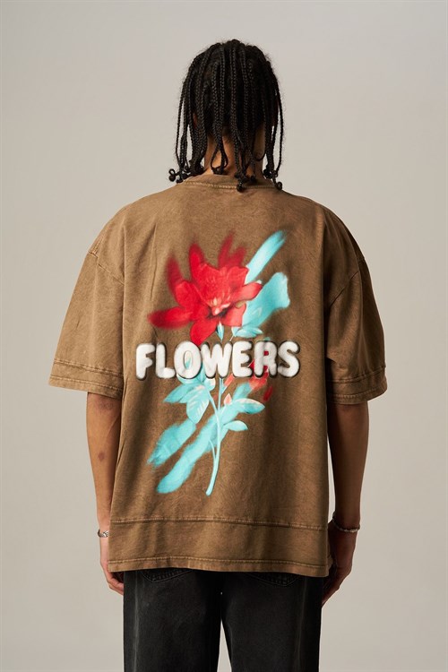 Wholesale Mens Brown T-Shirt