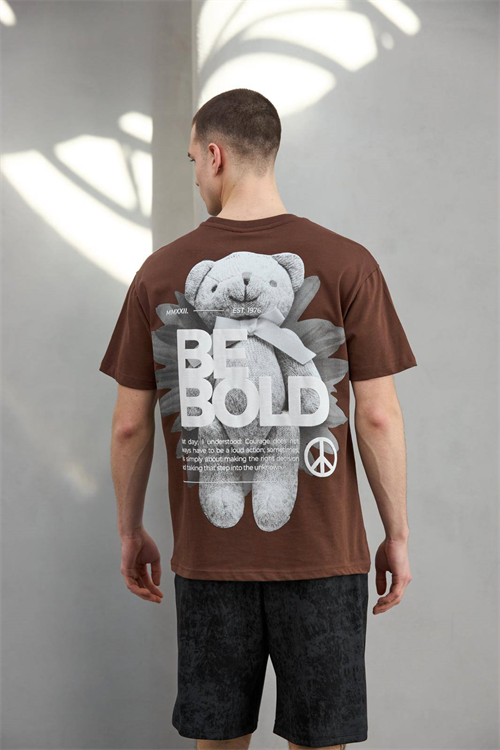Wholesale Mens Brown T-Shirt