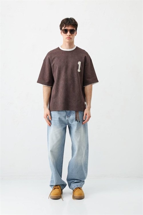 Wholesale Mens Brown T-Shirt