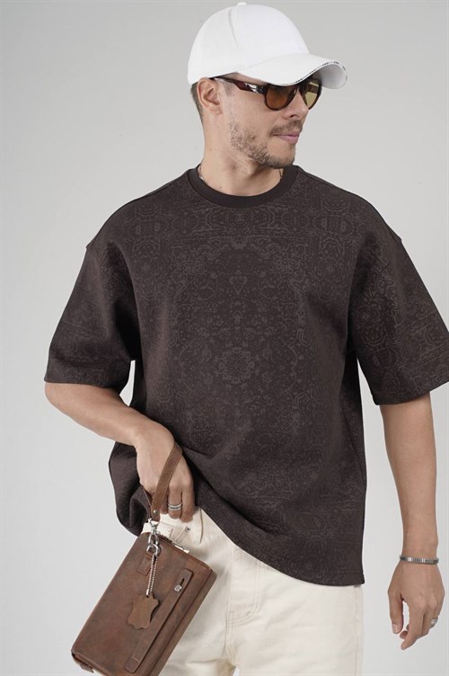 Wholesale Mens Brown T-Shirt