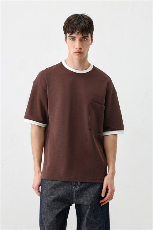 Wholesale Mens Brown T-Shirt