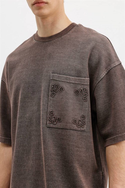 Wholesale Mens Brown T-Shirt