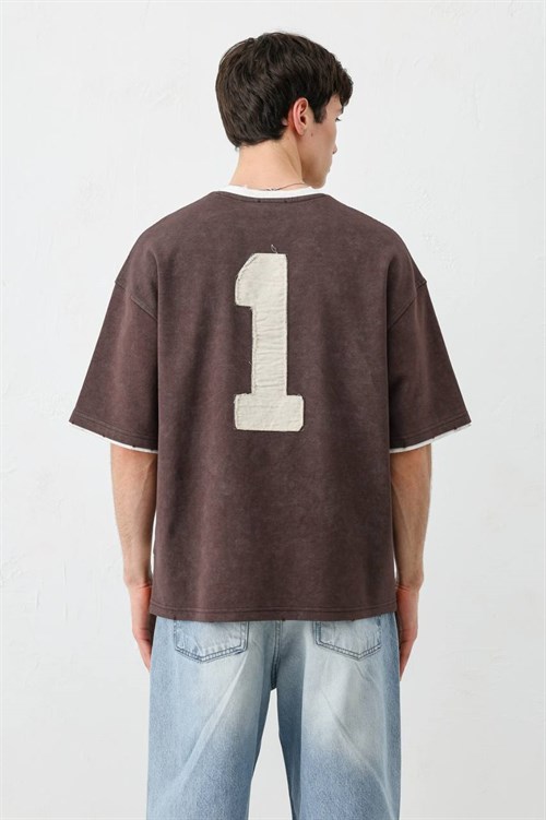 Wholesale Mens Brown T-Shirt