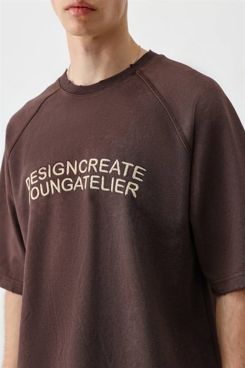 Wholesale Mens Brown T-Shirt