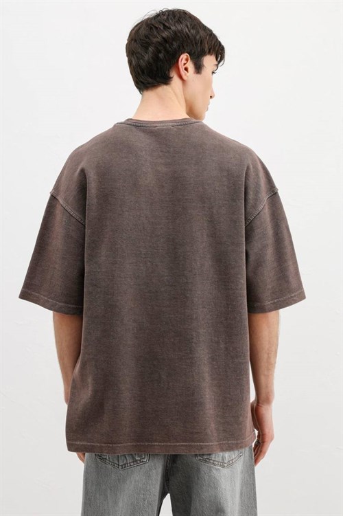 Wholesale Mens Brown T-Shirt
