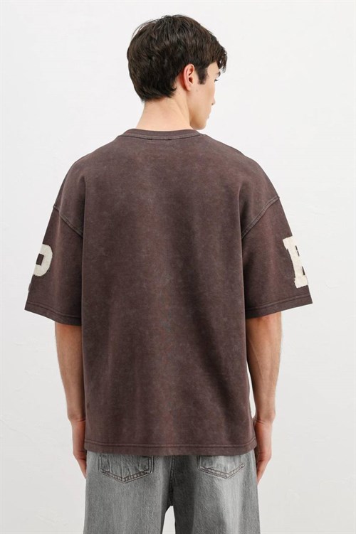 Wholesale Mens Brown T-Shirt