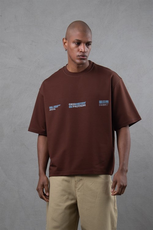 Wholesale Mens Brown T-Shirt