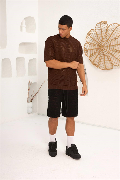 Wholesale Mens Brown T-Shirt