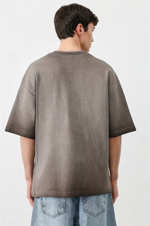 Wholesale Mens Brown T-Shirt