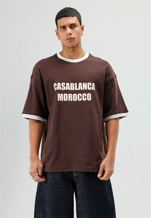 Wholesale Mens Brown T-Shirt