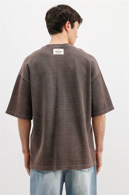 Wholesale Mens Brown T-Shirt