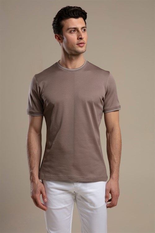 Wholesale Mens Brown T-Shirt