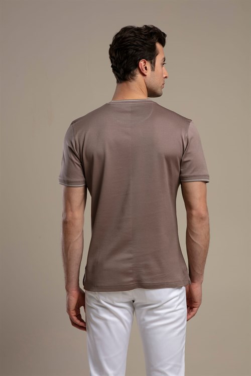 Wholesale Mens Brown T-Shirt