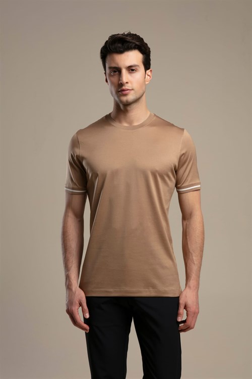Wholesale Mens Brown T-Shirt