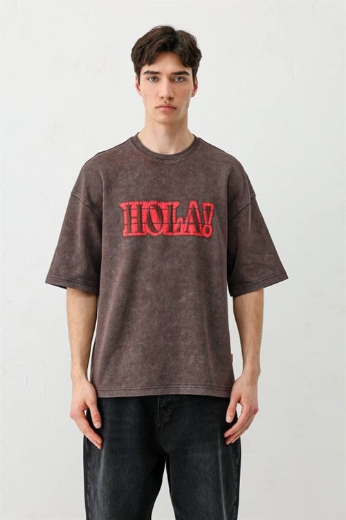 Wholesale Mens Brown T-Shirt