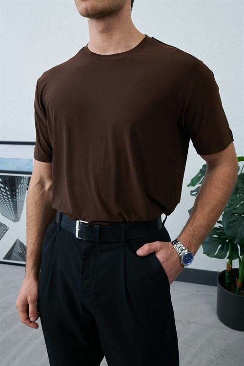 Wholesale Mens Brown T-Shirt