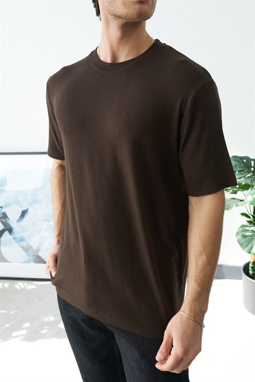 Wholesale Mens Brown T-Shirt