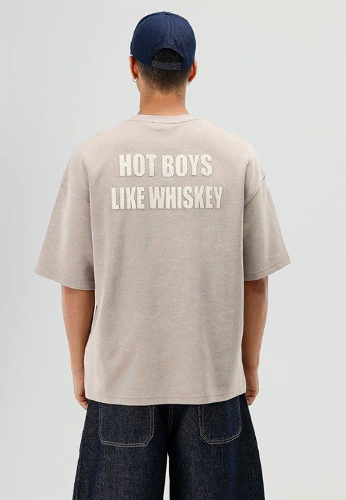 Wholesale Mens Brown T-Shirt