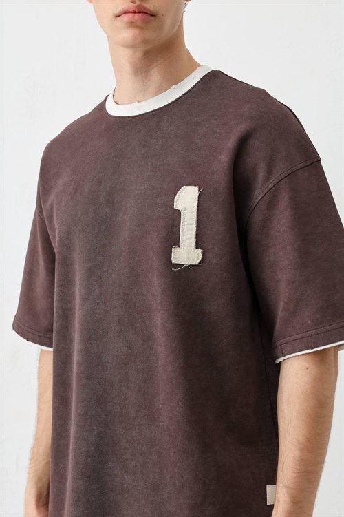 Wholesale Mens Brown T-Shirt