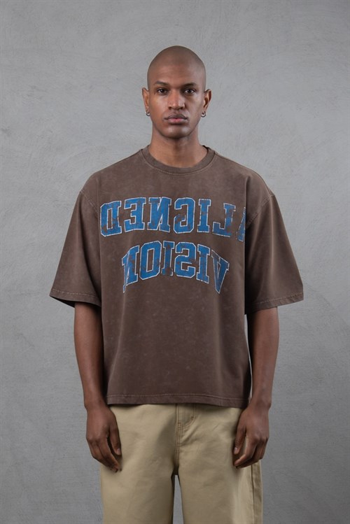 Wholesale Mens Brown T-Shirt