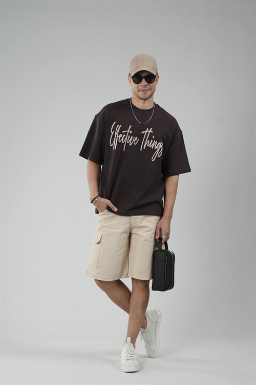 Wholesale Mens Brown T-Shirt