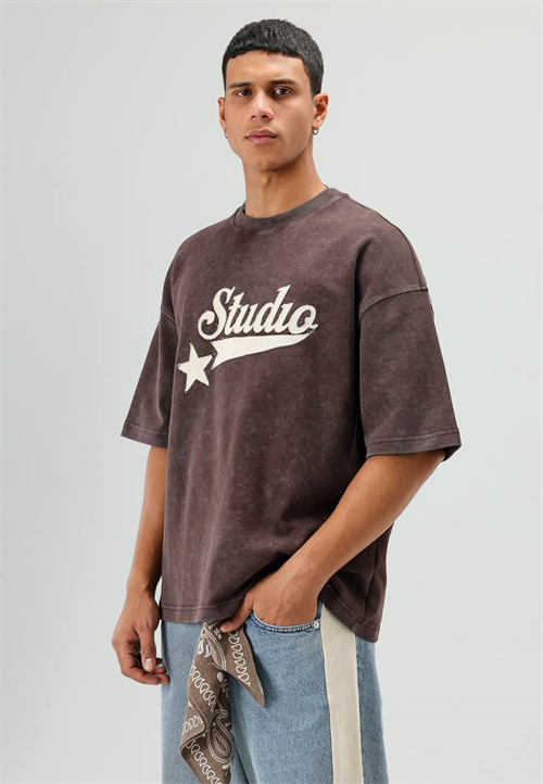 Wholesale Mens Brown T-Shirt
