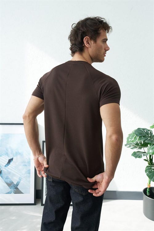 Wholesale Mens Brown T-Shirt