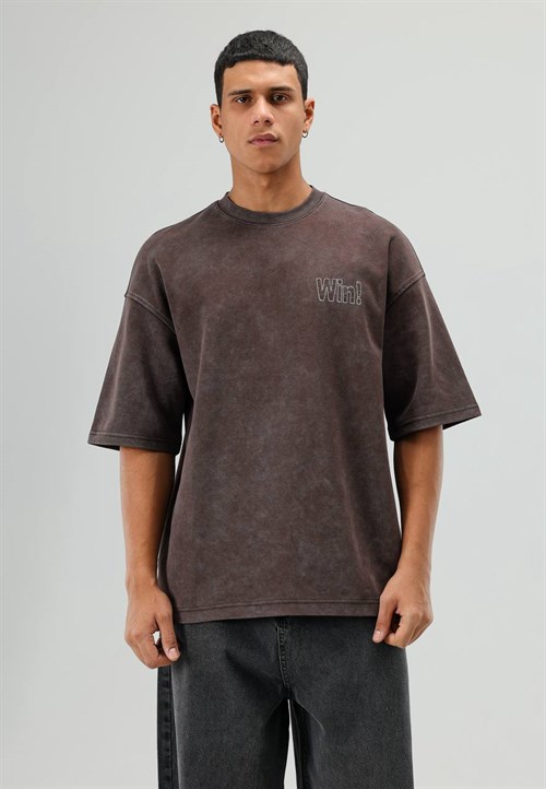 Wholesale Mens Brown T-Shirt