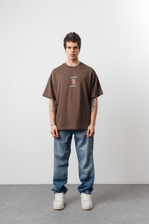 Wholesale Mens Brown T-Shirt