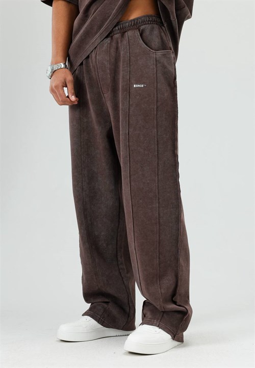 Wholesale Mens Brown T-Shirt and Pants Set
