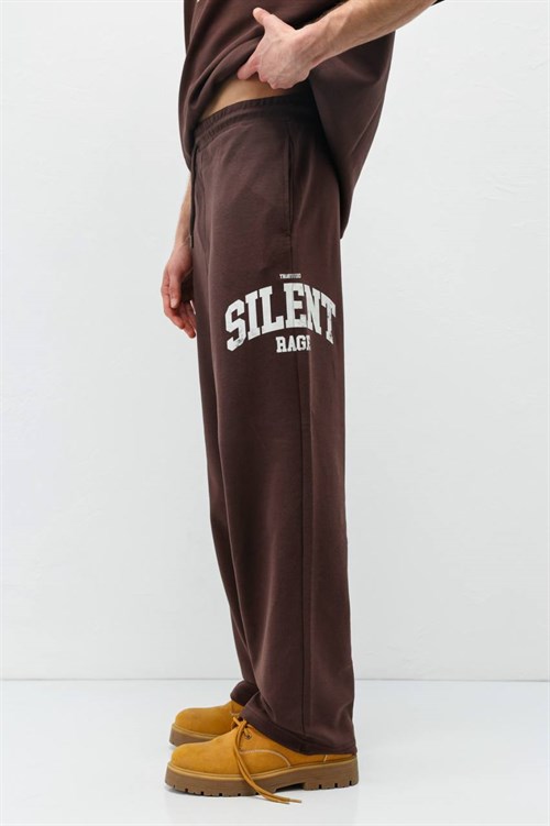 Wholesale Mens Brown T-Shirt and Pants Set