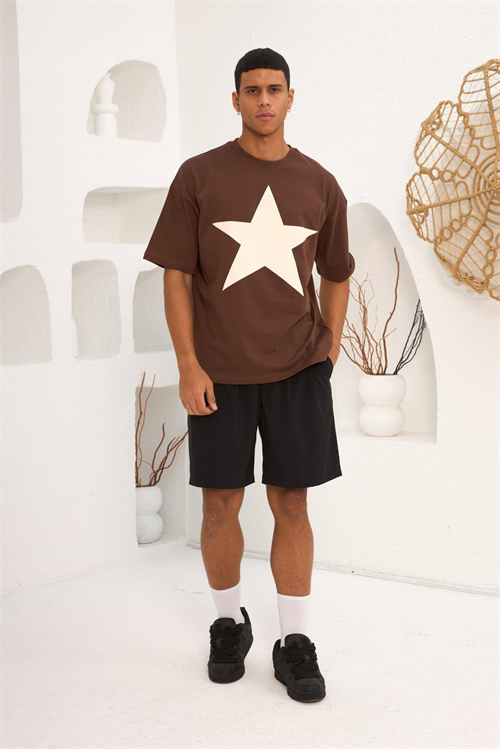 Wholesale Mens Brown T-Shirt