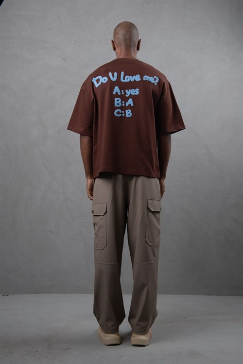 Wholesale Mens Brown T-Shirt