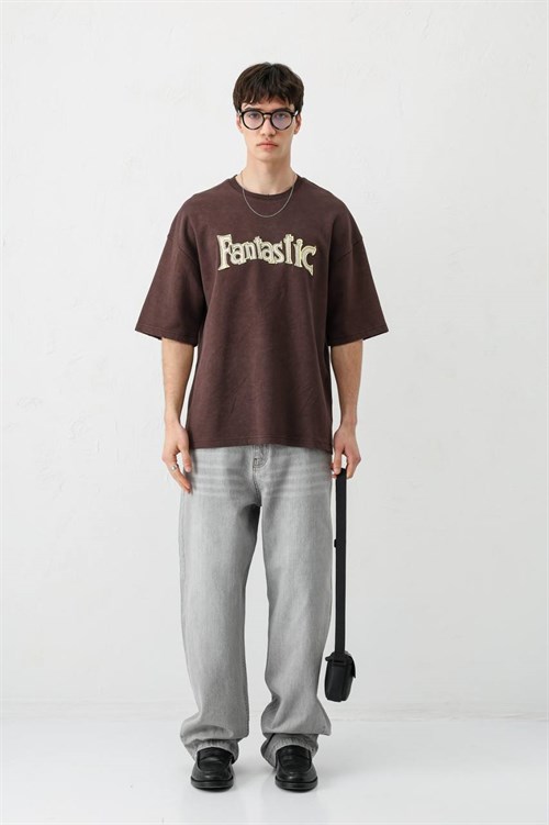 Wholesale Mens Brown T-Shirt