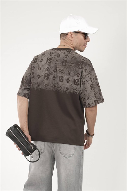 Wholesale Mens Brown T-Shirt