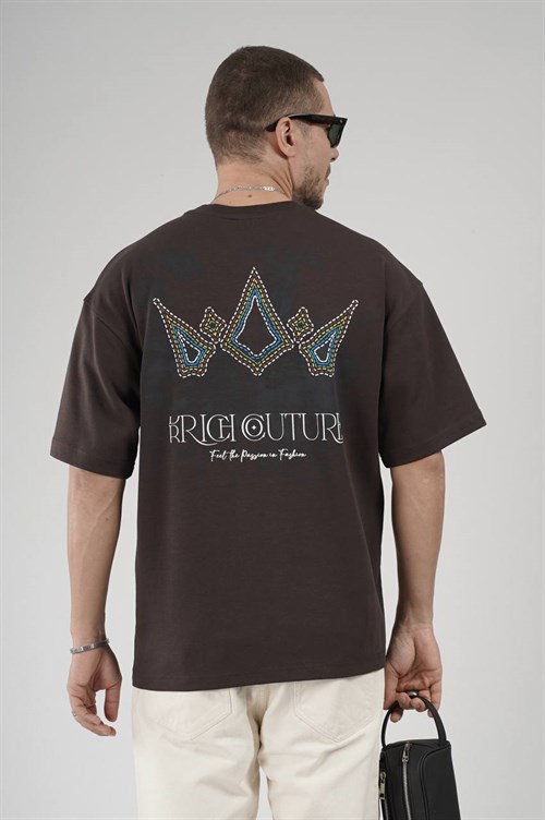 Wholesale Mens Brown T-Shirt