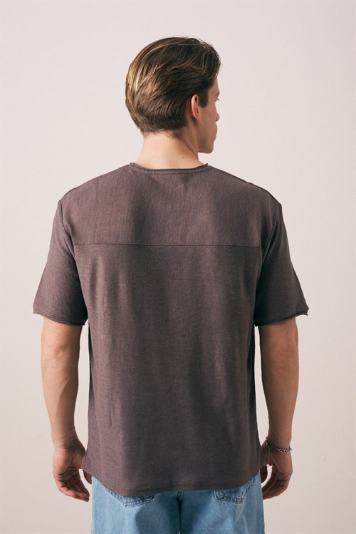 Wholesale Mens Brown T-Shirt