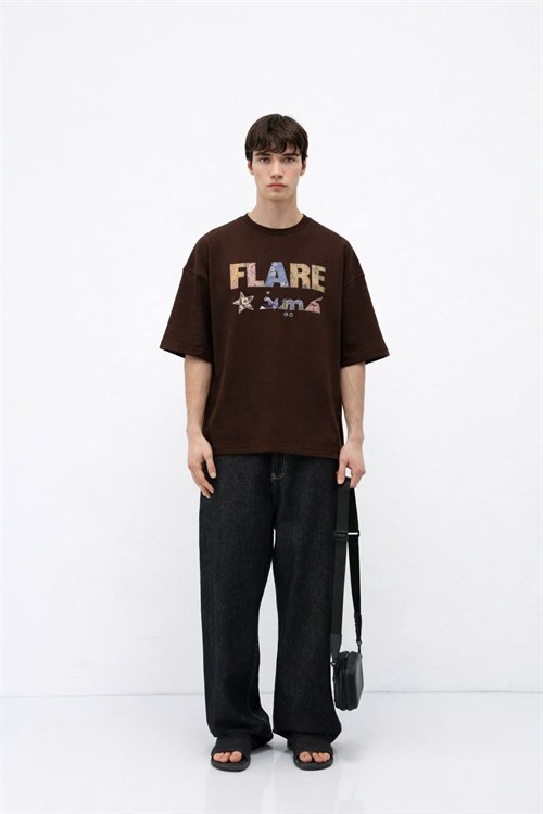 Wholesale Mens Brown T-Shirt